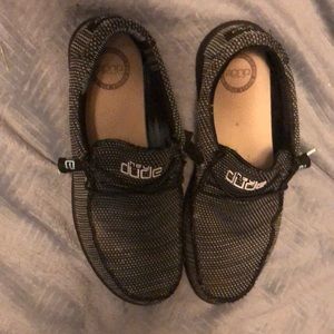 Slightly used hey dudes